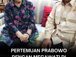 Presiden Prabowo Bertemu Megawati, Bahas Banyak Hal dalam Suasana Akrab