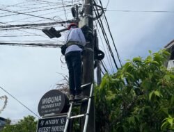 PLN Icon Plus SBU Regional Bali dan Nusa Tenggara Lakukan Sidak Fat Illegal pada Tiang PLN di Canggu, Komitmen Tinggi Terhadap Keamanan dan Kualitas Layanan