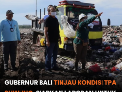 Gubernur Koster Tinjau Langsung TPA Suwung, Siap Laporkan ke Menteri LHK