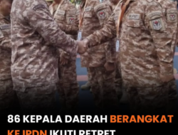 86 Kepala Daerah Ikuti Retret Kepemimpinan di IPDN: Teguhkan Disiplin dan Semangat Nasionalisme