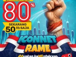 ICONNET Hadirkan Promo Spesial HUT ke-80 RI: Diskon Instalasi Hingga 80%!