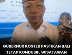 Gubernur Koster Pastikan Bali Kondusif, Imbau Wisatawan Tak Khawatir Travel Warning