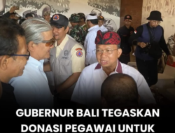 Gubernur Koster Tegaskan Donasi ASN untuk Bencana Banjir di Bali Bersifat Sukarela, Bukan Kewajiban