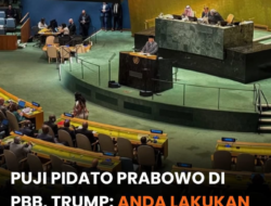 Trump Puji Pidato Presiden Prabowo di Sidang Umum PBB: Tegas, Energik, dan Menggugah Dunia