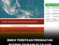 BMKG Terbitkan Peringatan Tsunami Usai Gempa M 7,6 di Laut Filipina, Waspada untuk Pesisir Sulawesi Utara dan Papua