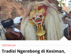 Tradisi Ngerebong di Kesiman, Warisan Sakral Bali yang Terus Dijaga Lintas Generasi