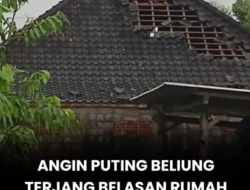 Angin Puting Beliung Rusak Belasan Rumah Warga di Jembrana, Tidak Ada Korban Jiwa