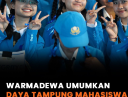 Universitas Warmadewa Umumkan Daya Tampung Mahasiswa Baru Tahun Akademik 2026/2027