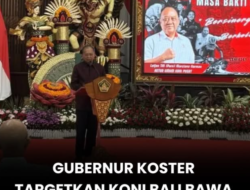 Gubernur Bali Targetkan KONI Kembali Raih Peringkat Lima di PON 2028
