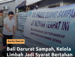 Ratusan Usaha Horeka di Bali Terancam Sanksi Akibat Pengelolaan Sampah