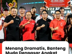 Menang Dramatis, Banteng Muda Denpasar Juara Soekarno Cup III 2026