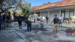 PLN Icon Plus Wujudkan Kepedulian terhadap Lingkungan dan Nilai Spiritual Melalui Gotong Royong Membersihkan Areal Suci Pura