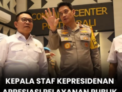 Kepala Staf Kepresidenan Apresiasi Pelayanan Publik Polda Bali
