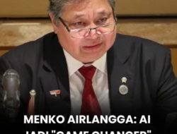 Menko Airlangga: AI Berpotensi Jadi Game Changer bagi Ekonomi Indonesia